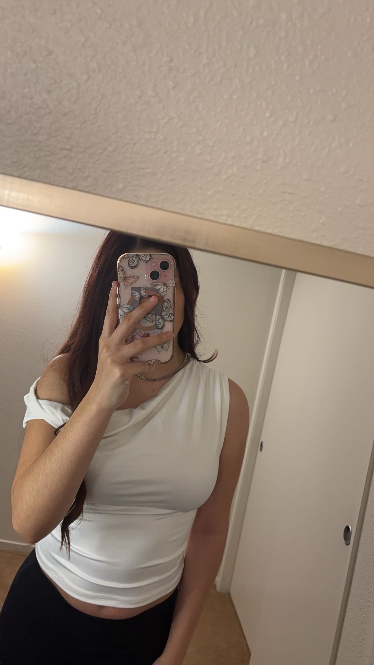 Cristina off shoulder top (white)