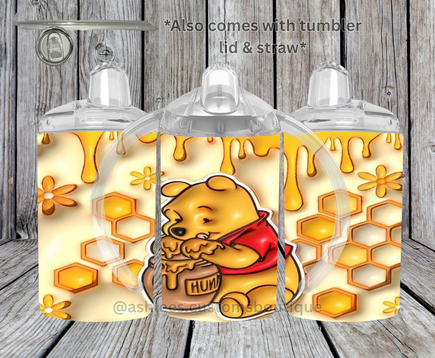 Pooh Hunny Flowers
