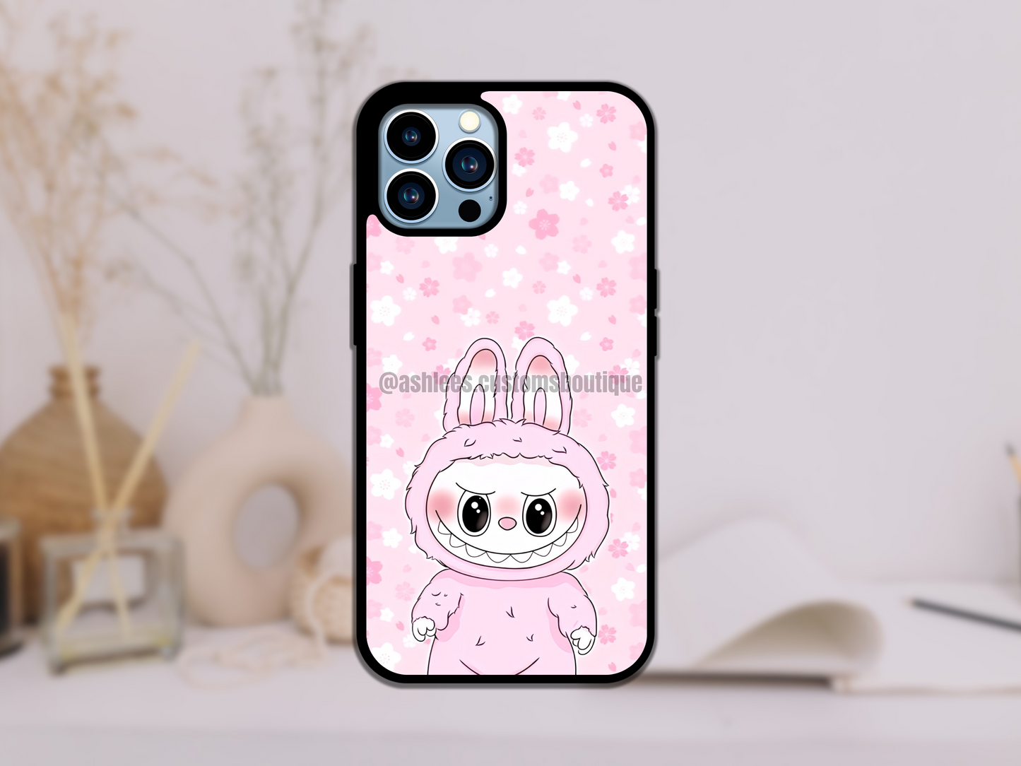 Pink Flower Labubu