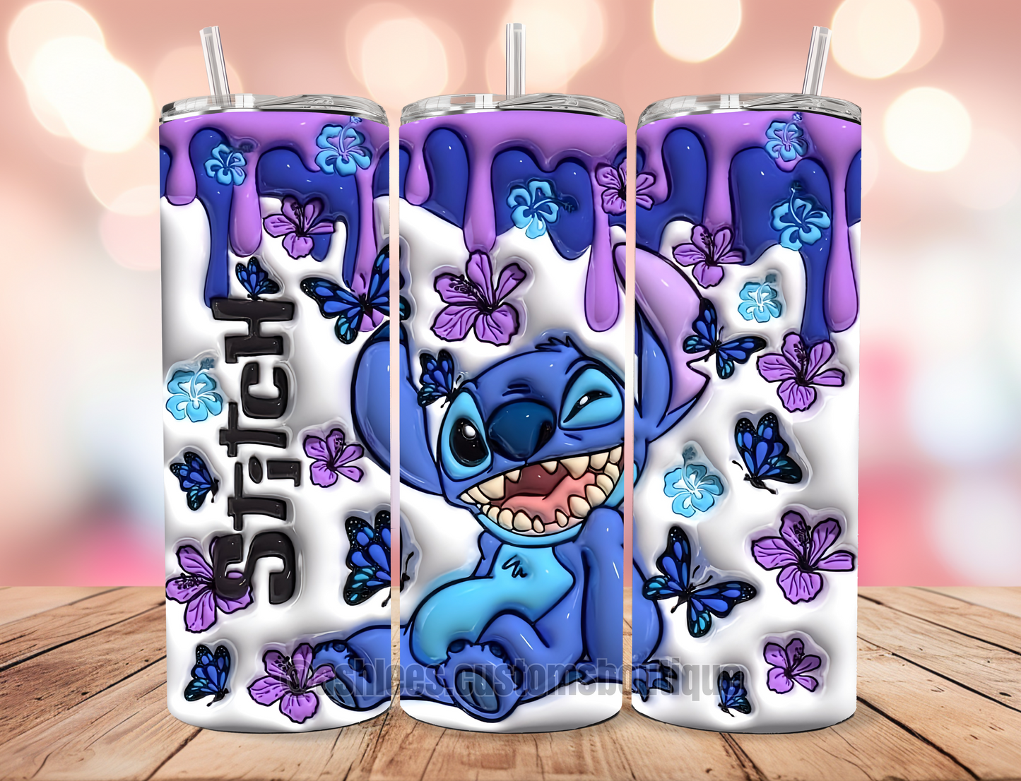 Butterfly smiley aloha