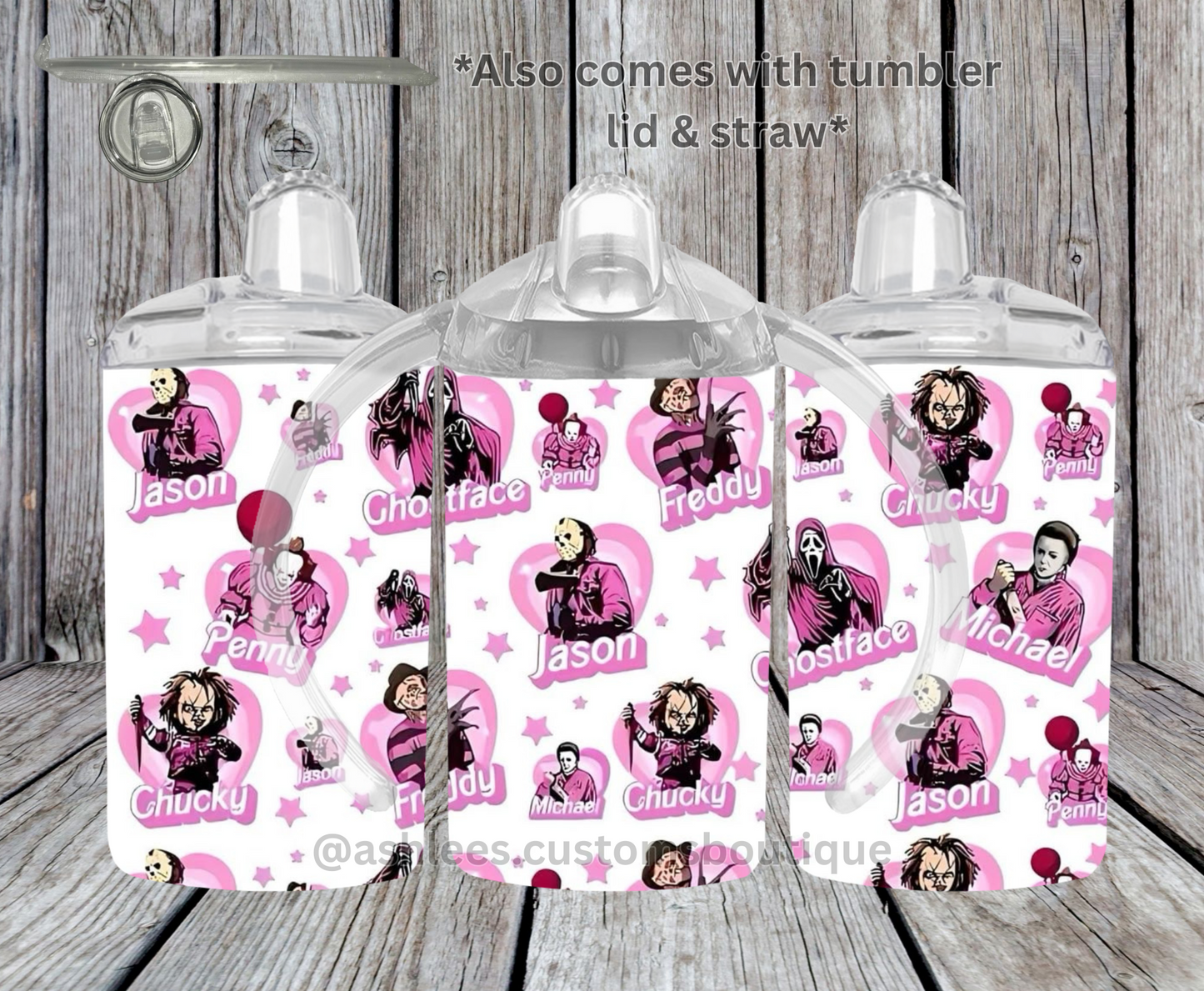 Pink Characters