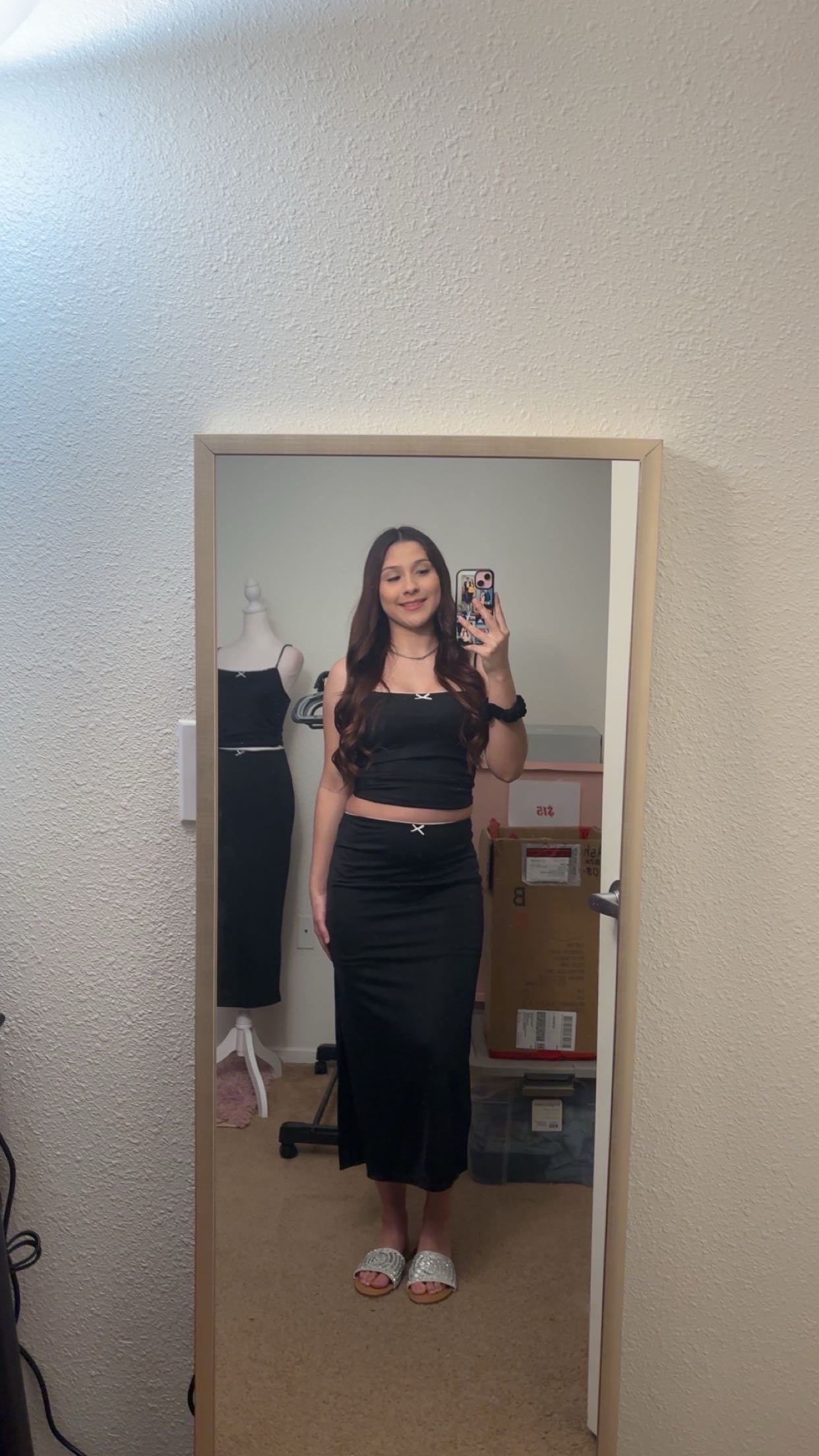 Amya long skirt set