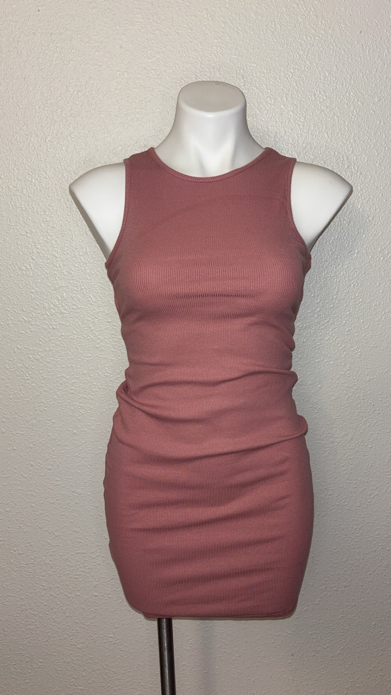 Open back dress