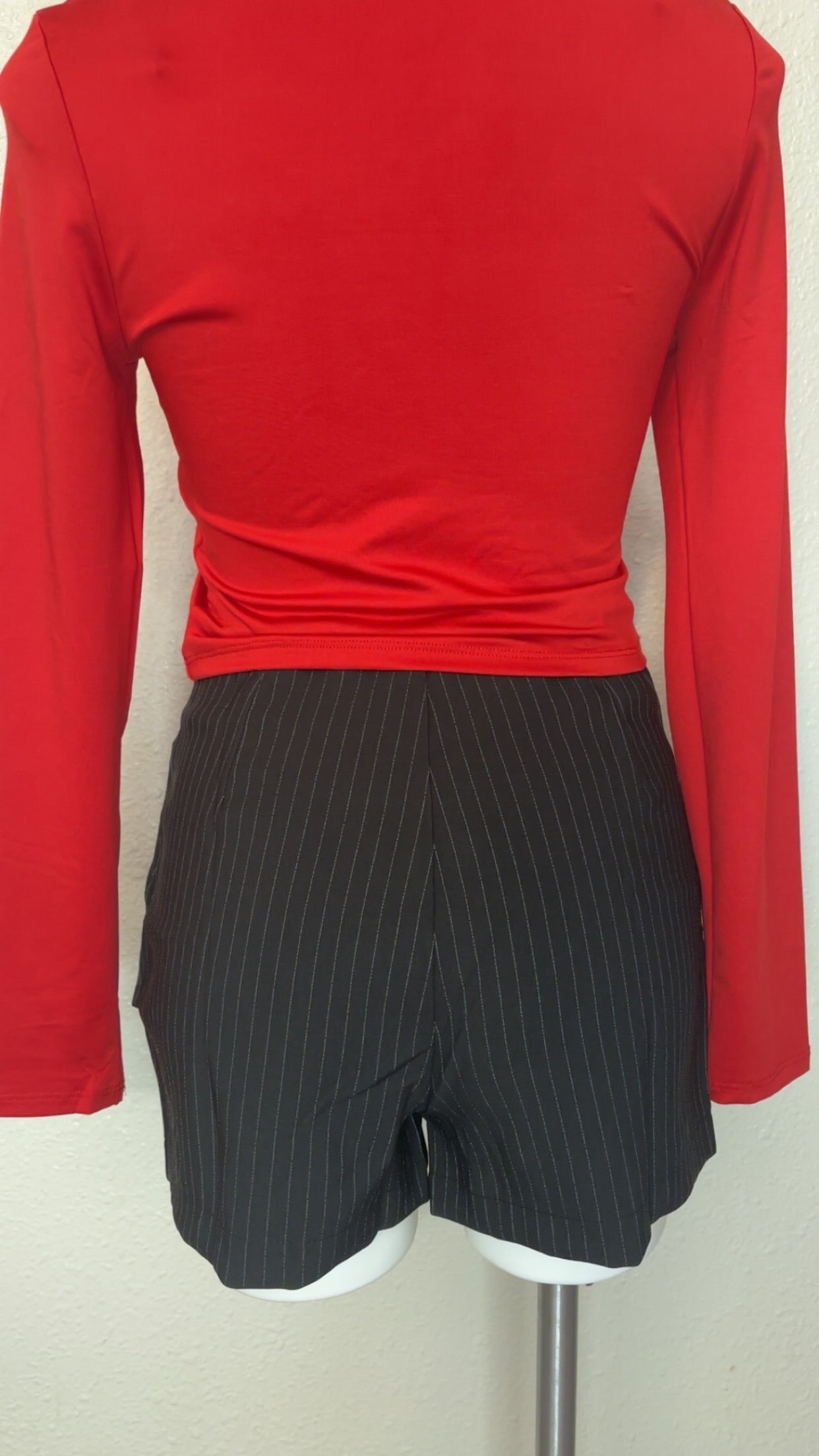 Striped skort