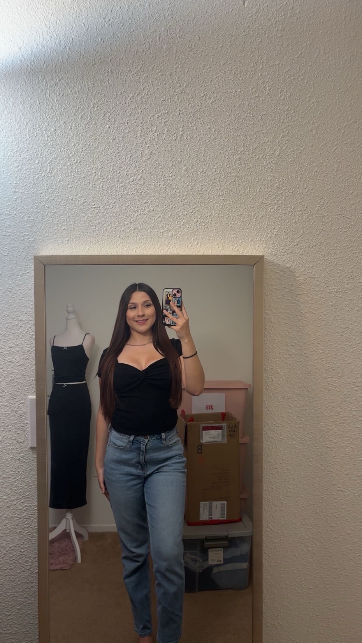 Elena criss cross top