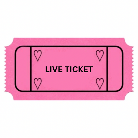 LIVE TICKET *tiktok live only*