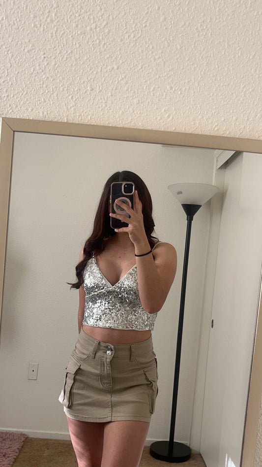 Sparkly top