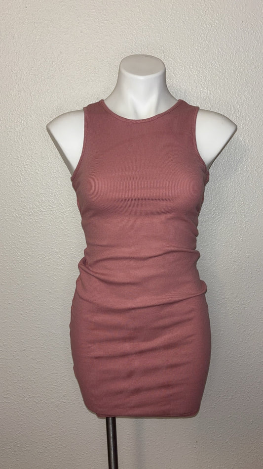 Open back dress